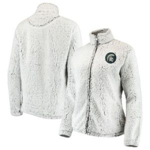 Champion full zip Michigan State Sherpa